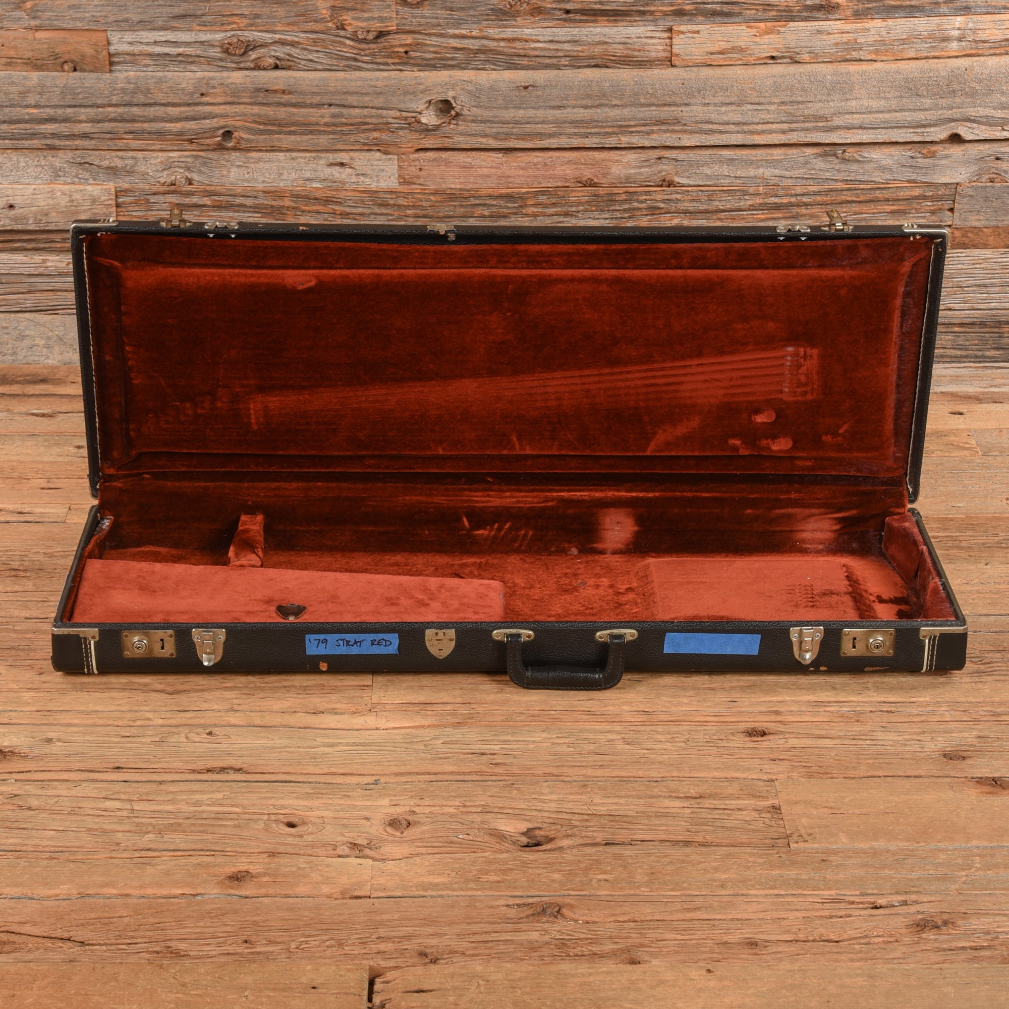 Fender Stratocaster Transparent Red 1981