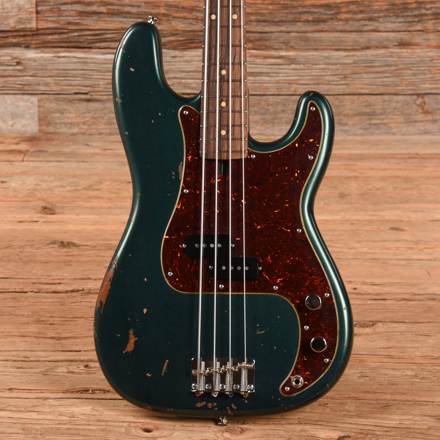 Olinto by LaBella P-Bass Relic British Racing Green 2024