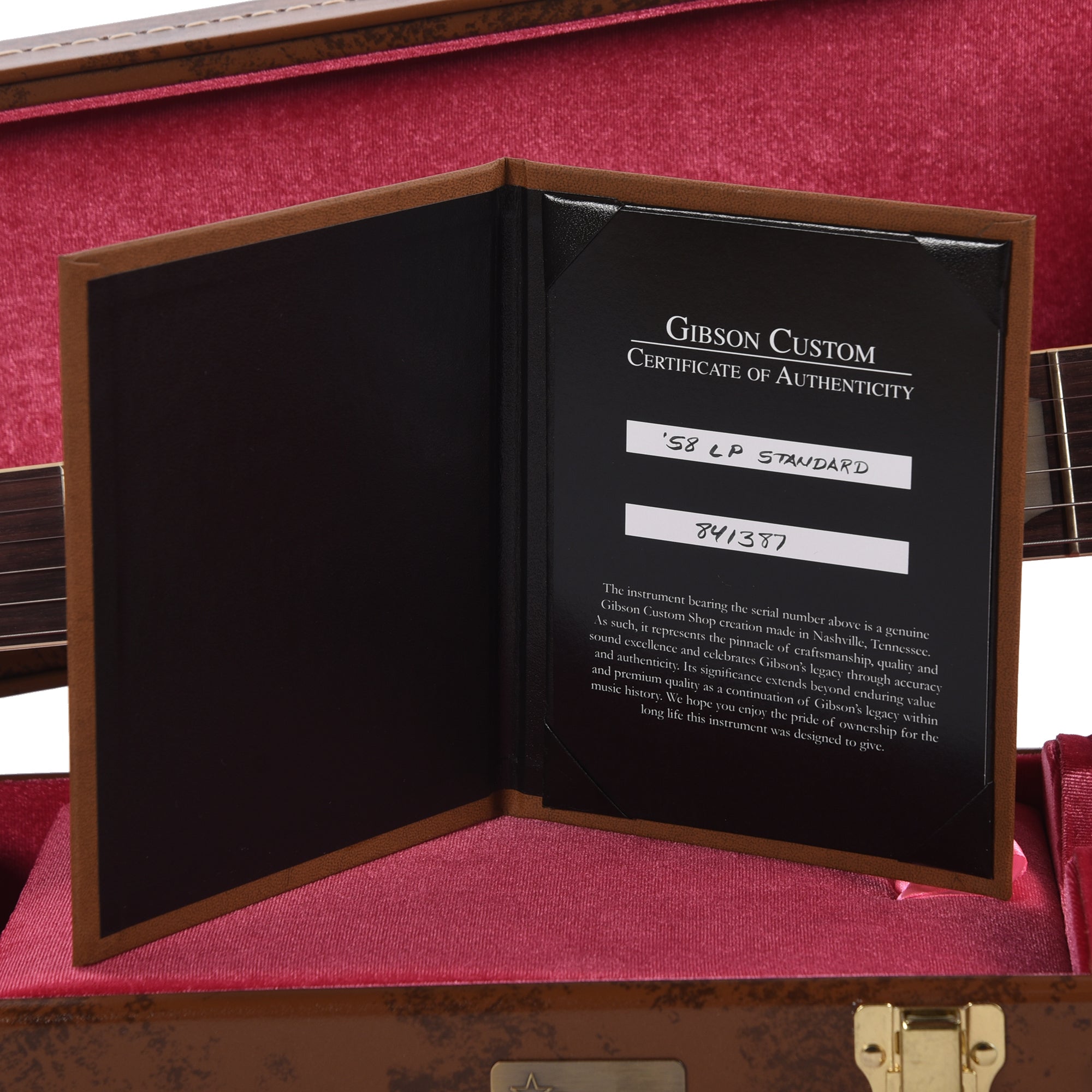 Gibson Custom Shop 1958 Les Paul Standard 