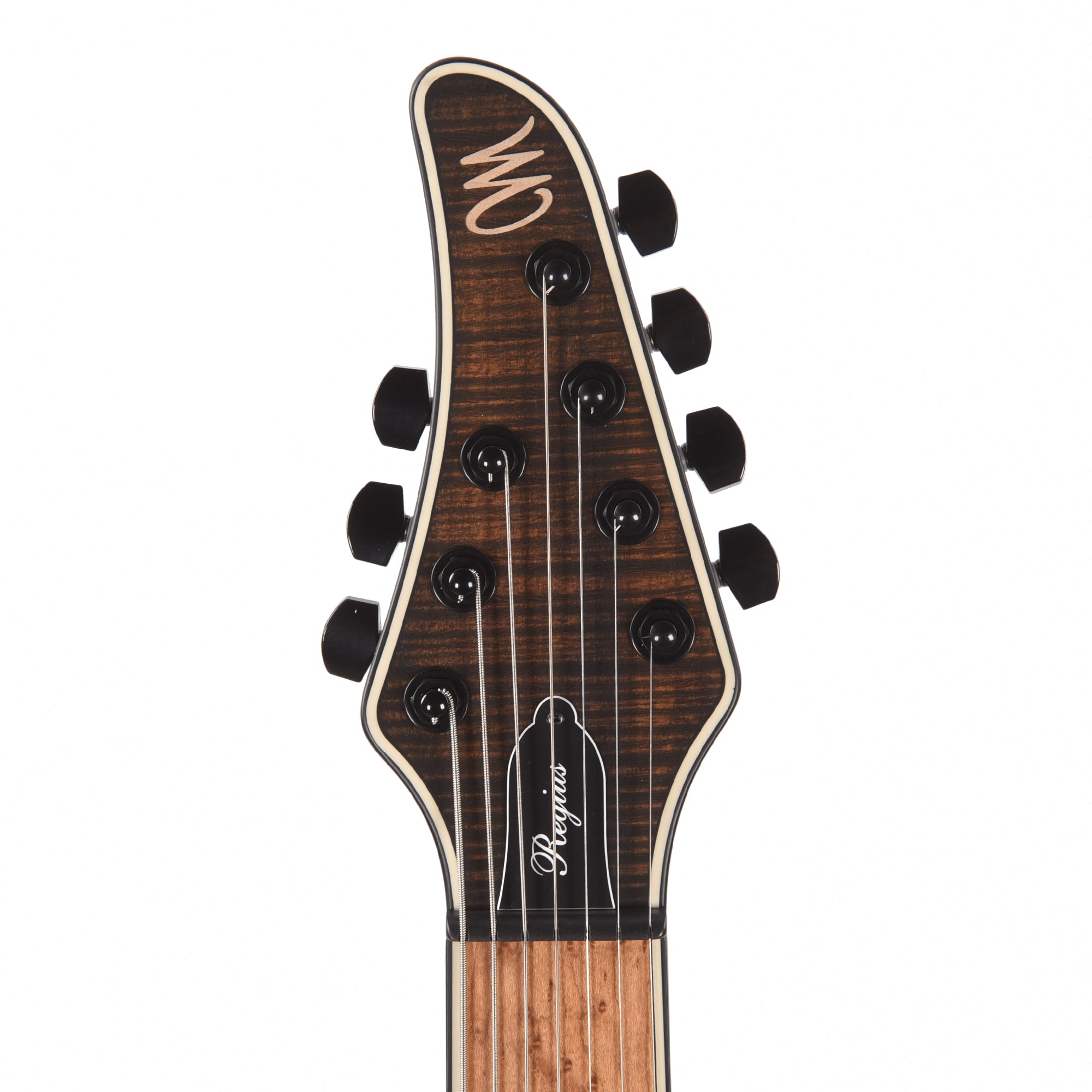 Mayones Regius 7 Baritone Flamed Maple/Swamp Ash Antique Black