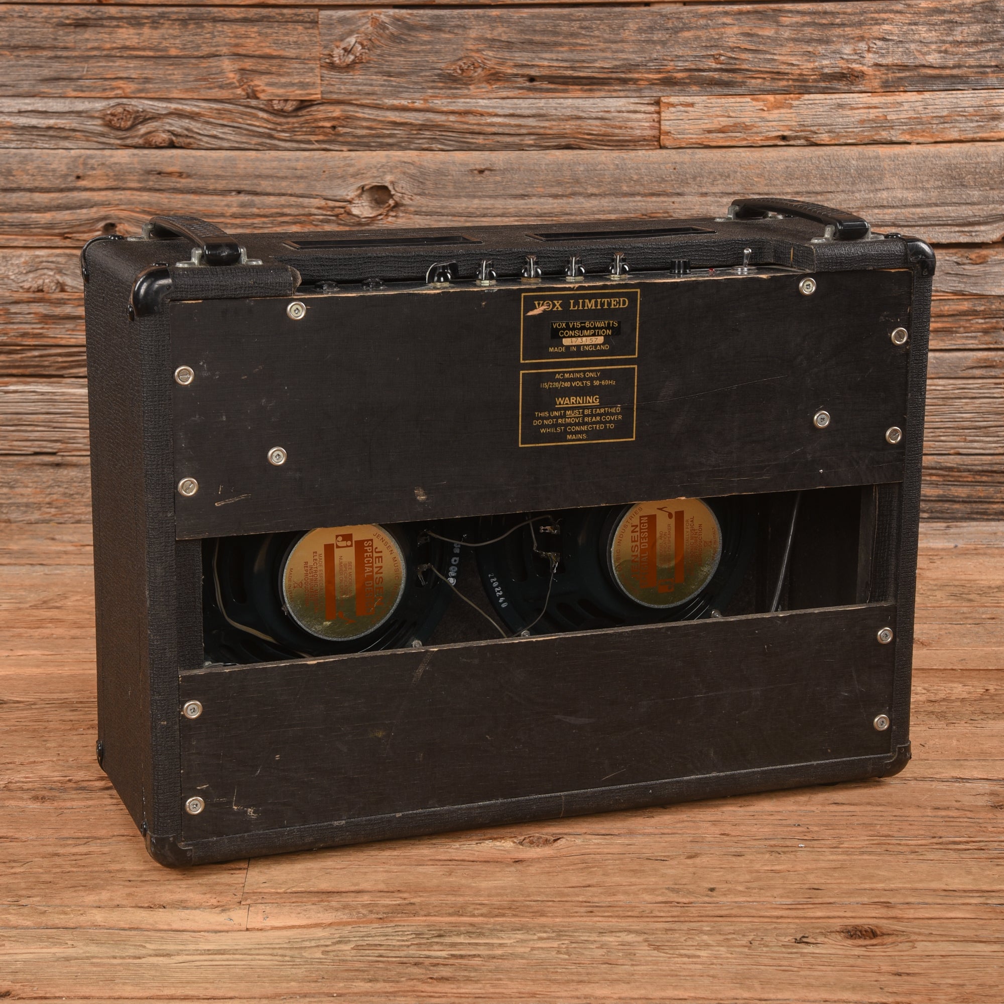 Vox V15 2x10 Combo  1980s