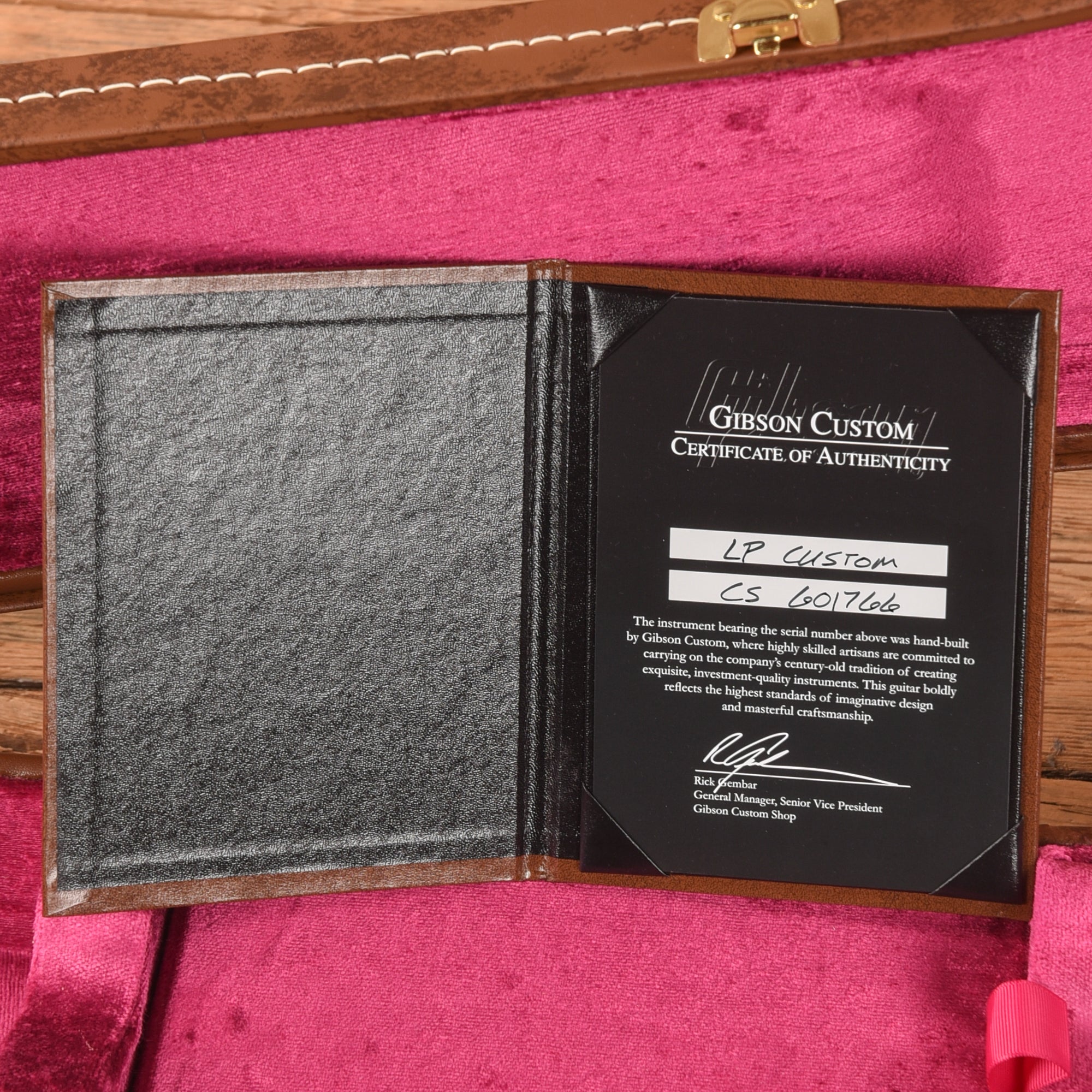 Gibson Custom Les Paul Custom Ebony 2016