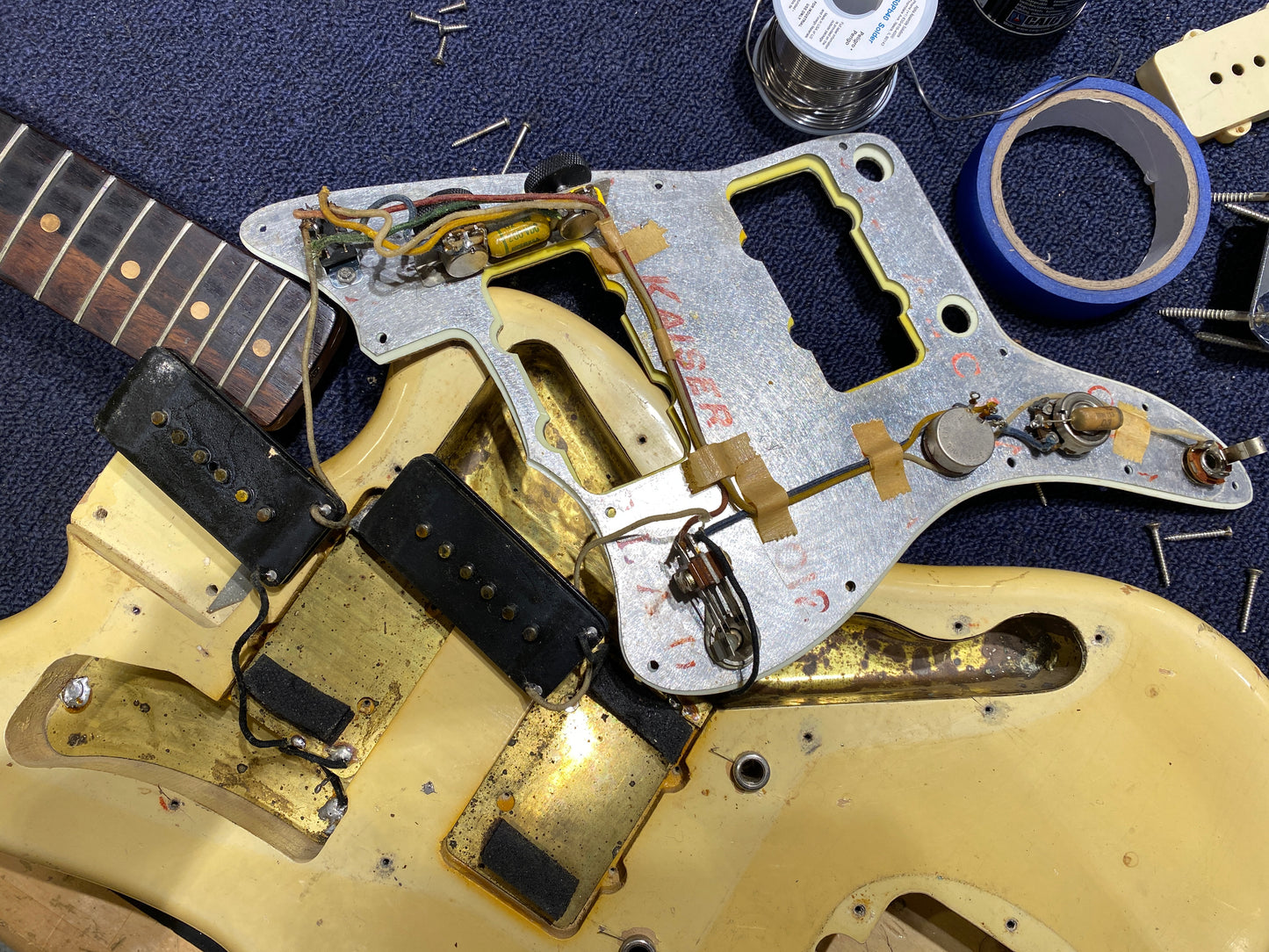 Fender Jazzmaster Olympic White 1961