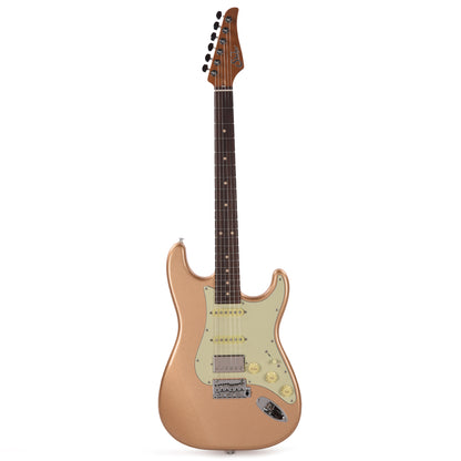 Suhr Custom Classic S HSS Firemist Gold w/Roasted Maple Neck