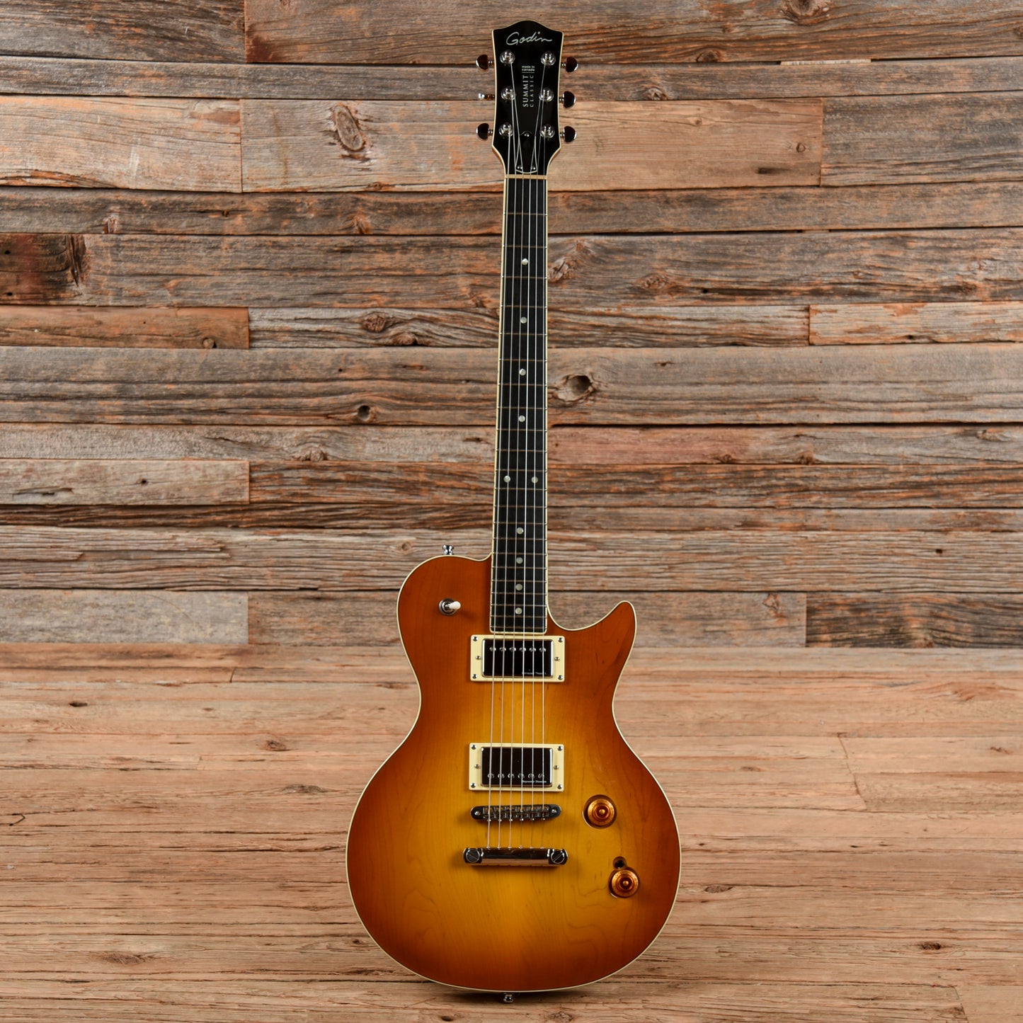 Godin Summit Classic CT Creme Brule 2016