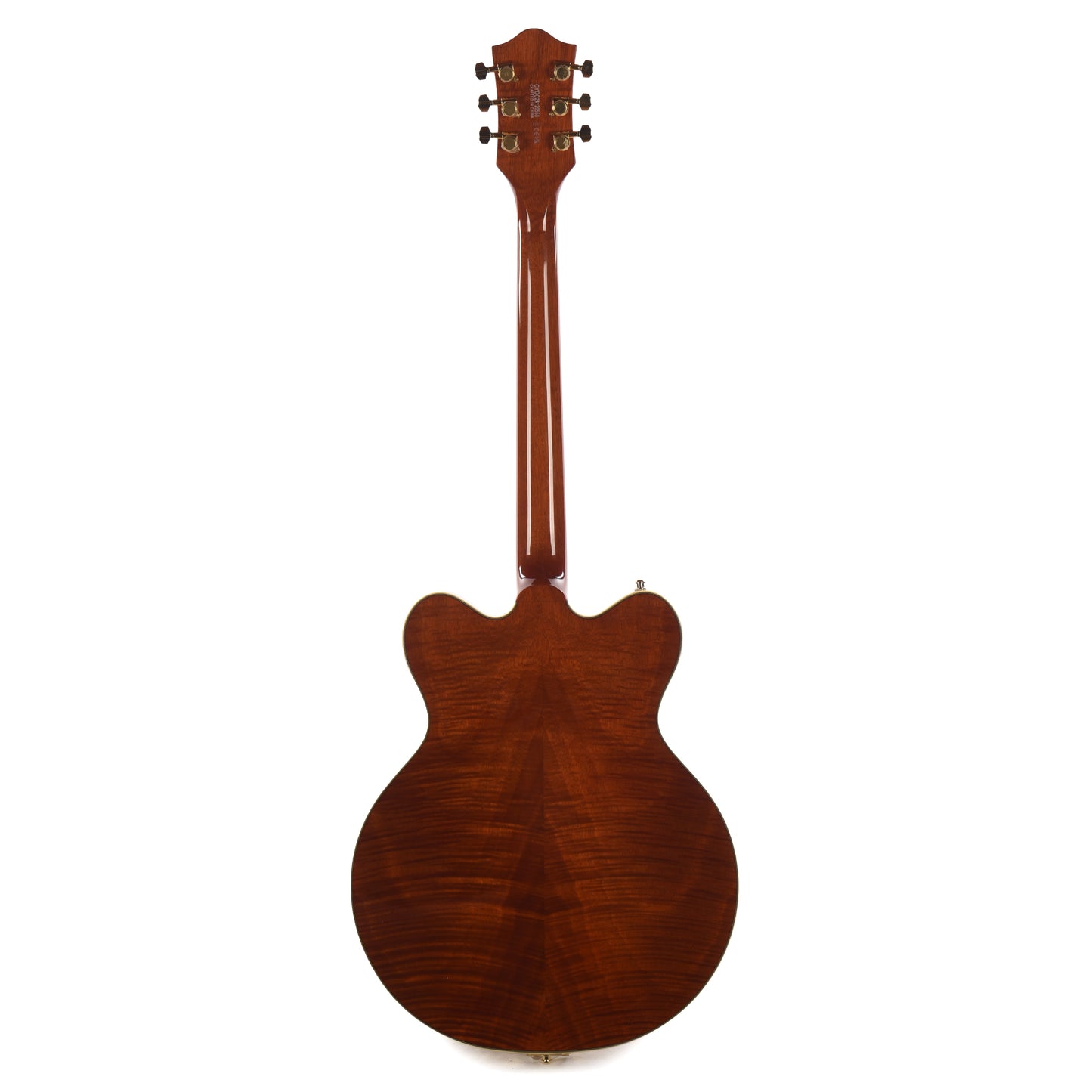 Gretsch Limited Edition Electromatic Flame Okoume Broadkaster Double-Cut with Bigsby Roundup Orange