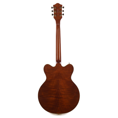 Gretsch Limited Edition Electromatic Flame Okoume Broadkaster Double-Cut with Bigsby Roundup Orange