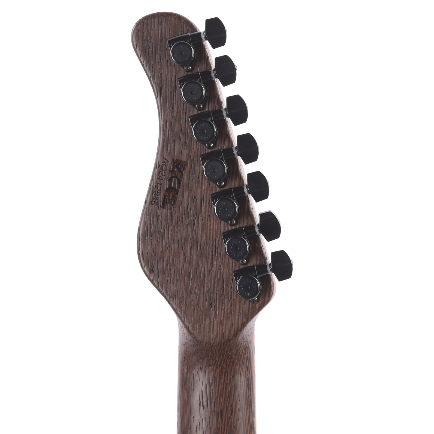 Mayones Aquila Elite S 7 Curly Poplar 5A/Swamp Ash Lava Burst