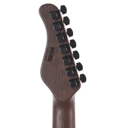 Mayones Aquila Elite S 7 Curly Poplar 5A/Swamp Ash Lava Burst