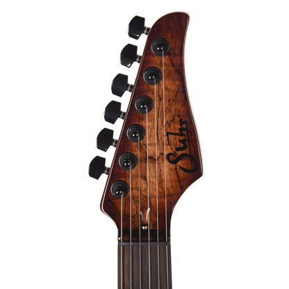 Suhr Custom Modern Brown Burst w/CME-Selected Spalt Maple Top