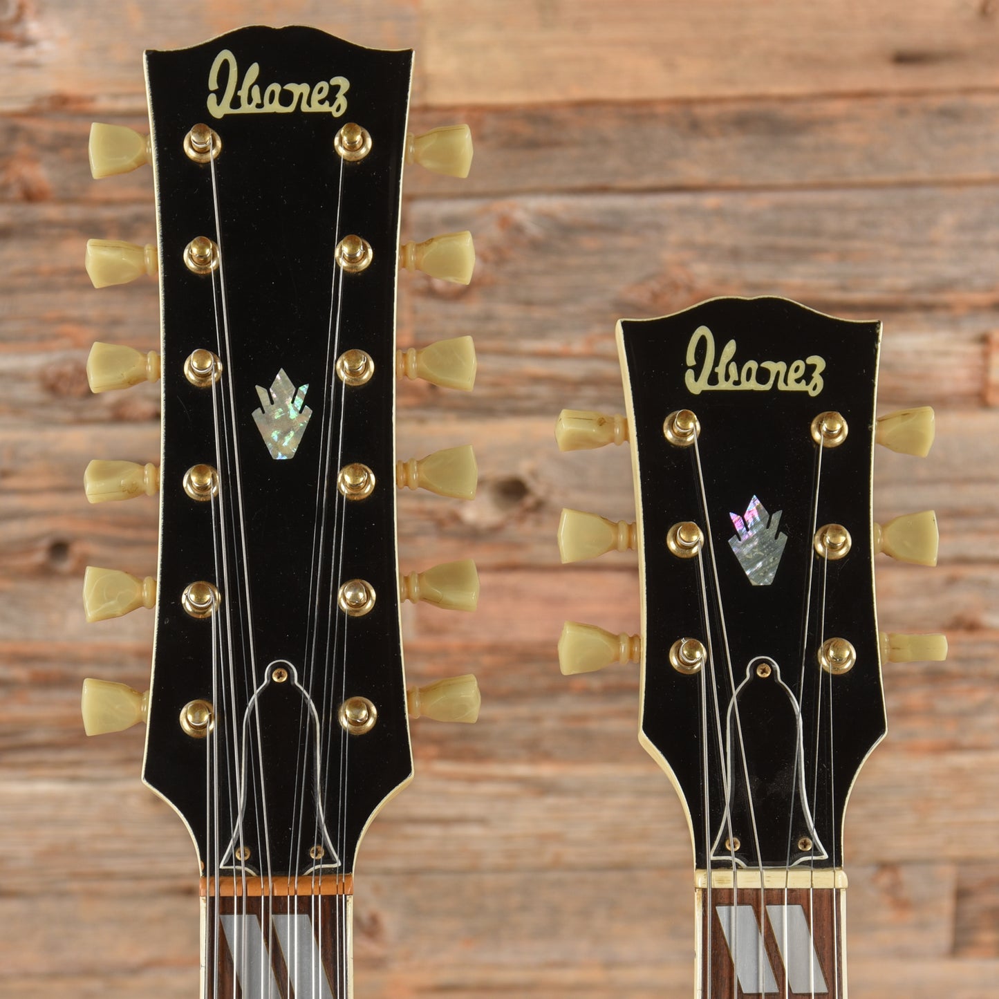 Ibanez 2402DX Double Neck White 1970s