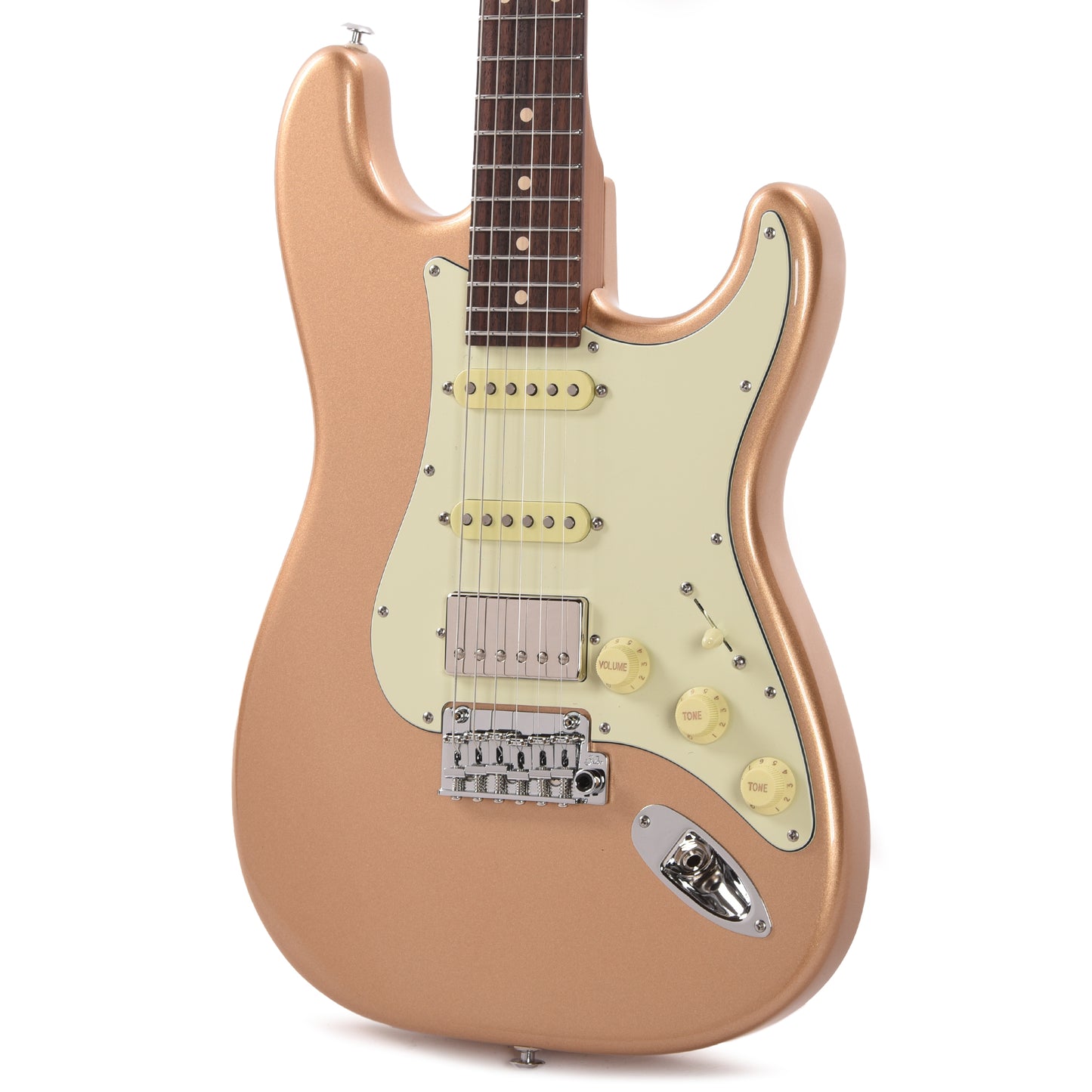 Suhr Custom Classic S HSS Firemist Gold w/Roasted Maple Neck