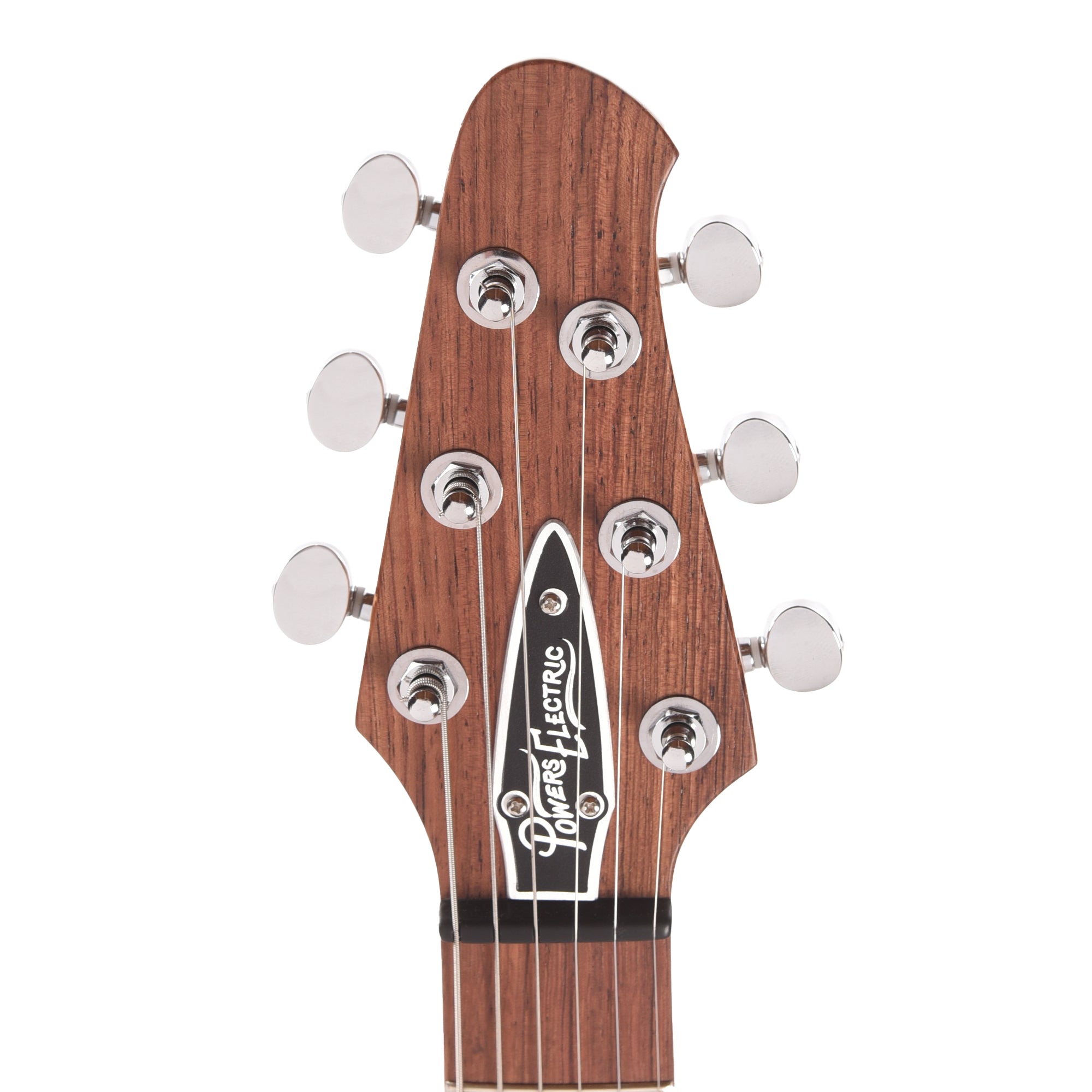 Powers Electric A-Type Two-Tone Dolomite Silver Top & London Grey Back/Sides w/PF42 Pickups