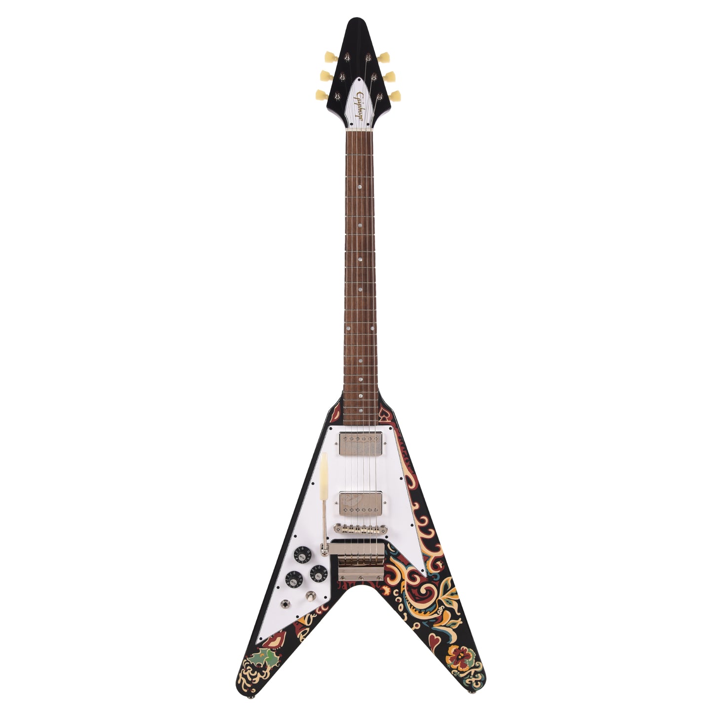 Epiphone Inspired by Gibson Custom Jimi Hendrix "Love Drops" Flying V LEFTY