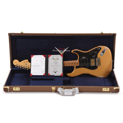 Fender Custom Shop 1966 Stratocaster HSS Relic Faded Sunrise Gold Apprentice Built by Dylan Delpizzo w/Novak GTX-HMB