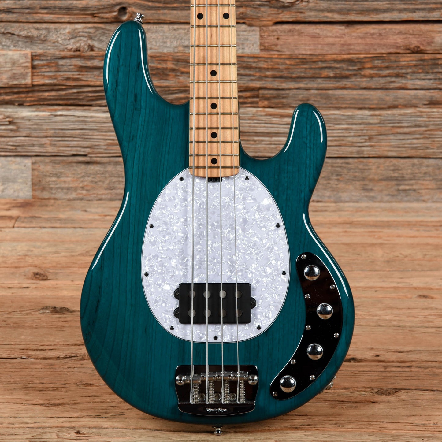 Music Man StingRay 4 H 3-Band EQ Translucent Teal 2000