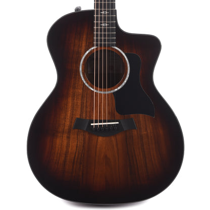 Taylor 224ce-K Deluxe Grand Auditorium Hawaiian Koa Shaded Edgeburst ES2