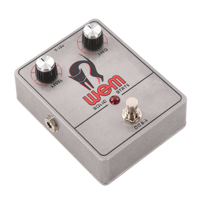 WEM CCB-1 Custom Handwired Boost Effects Pedal Silver