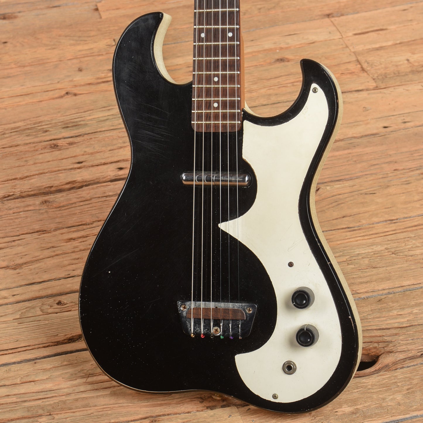 Silvertone 1448 w/ Amp Case Black 1960s