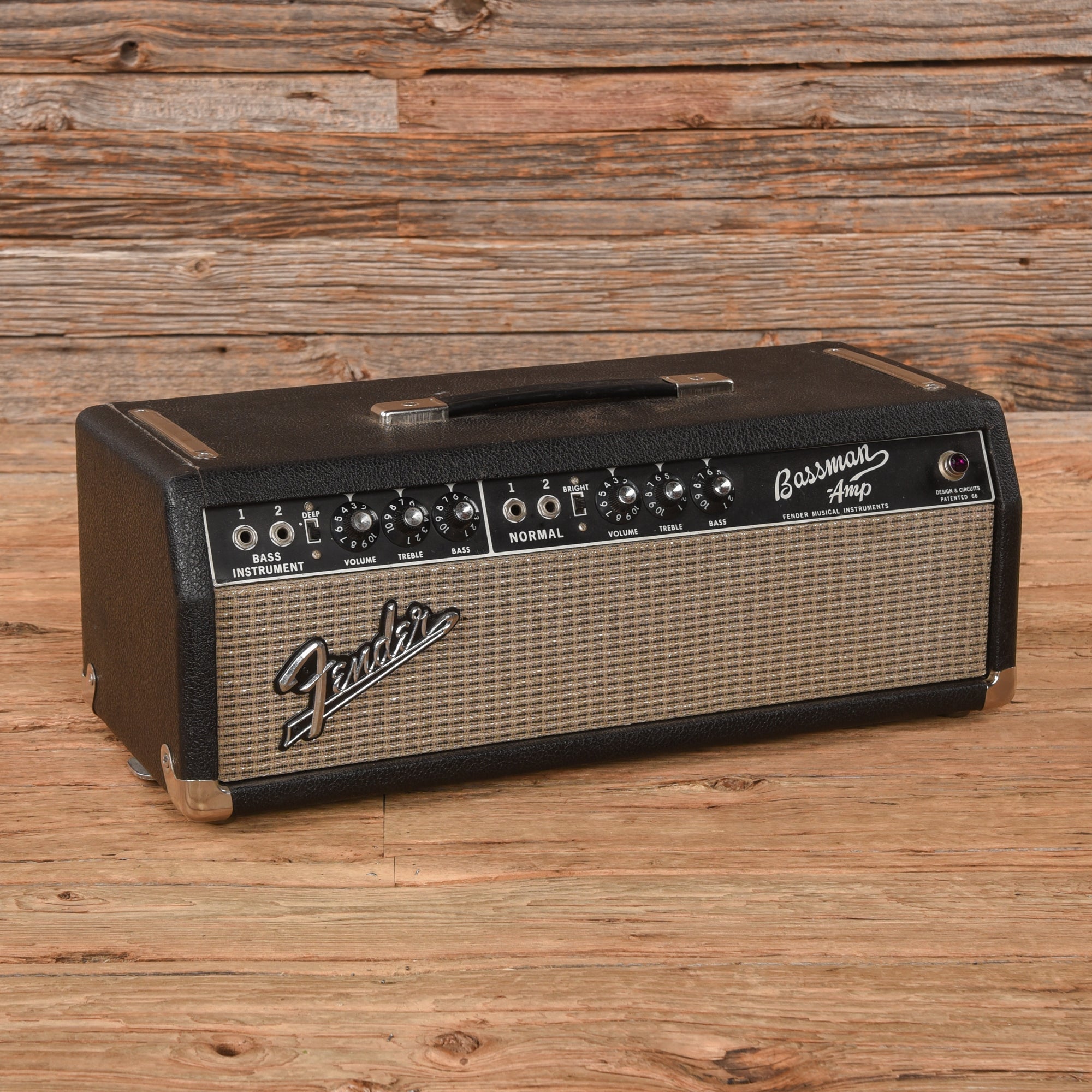 Fender Bassman 2-Channel 50-Watt Guitar Amp Head  1967