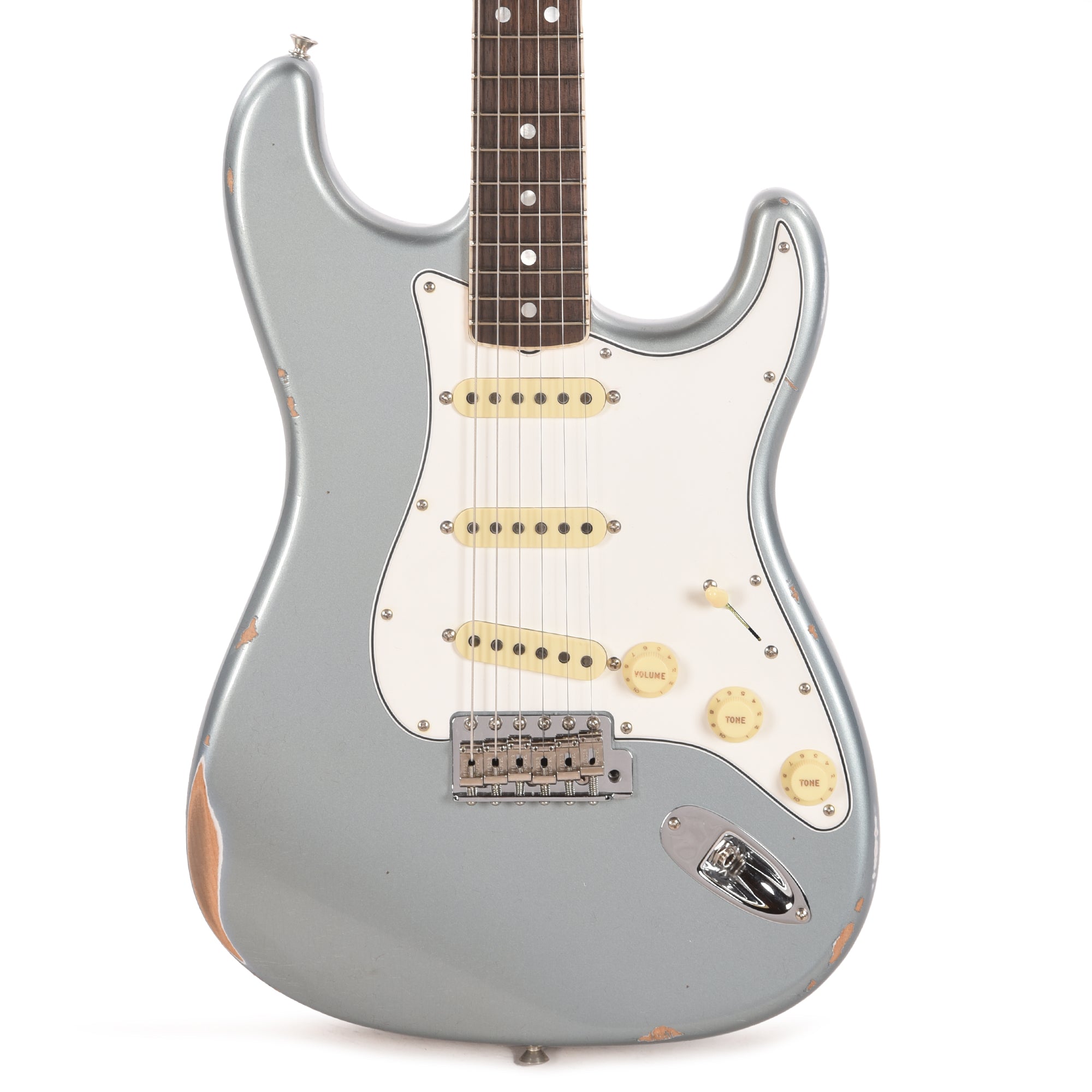 Fender Custom Shop 1967 Stratocaster Relic with Closet Classic Hardware Aged Blue Ice Metallic