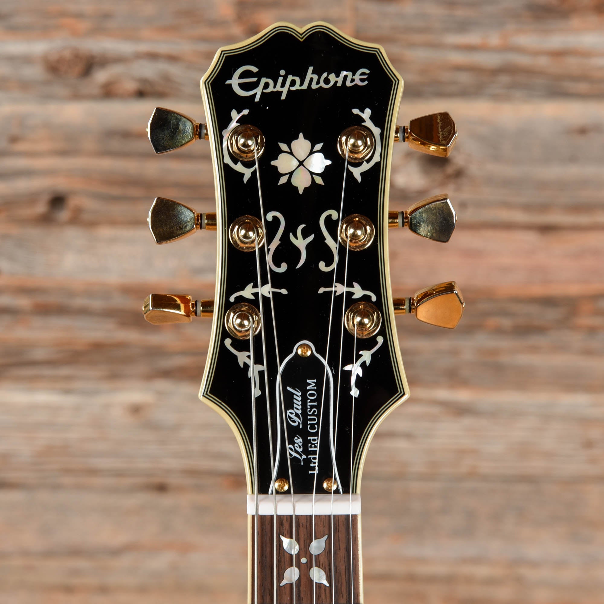 つみき　Epiphone Les Paul CUSTOM Fシリアル Epiphone Lee Malia Signature Custom Artisan Les Paul Walnut 2017