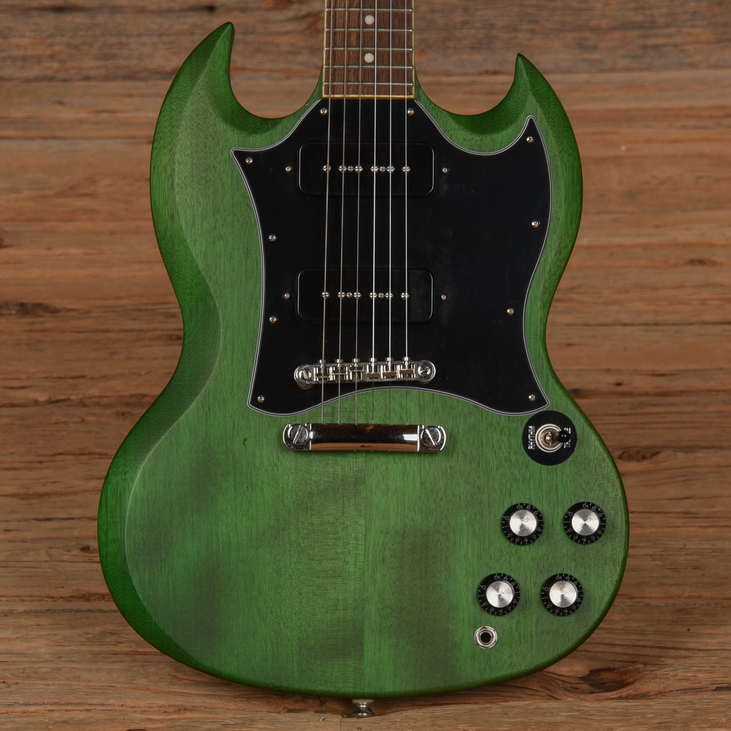 Epiphone SG Classic Worn P90 Green 2020