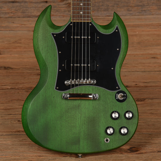 Epiphone SG Classic Worn P90 Green 2020
