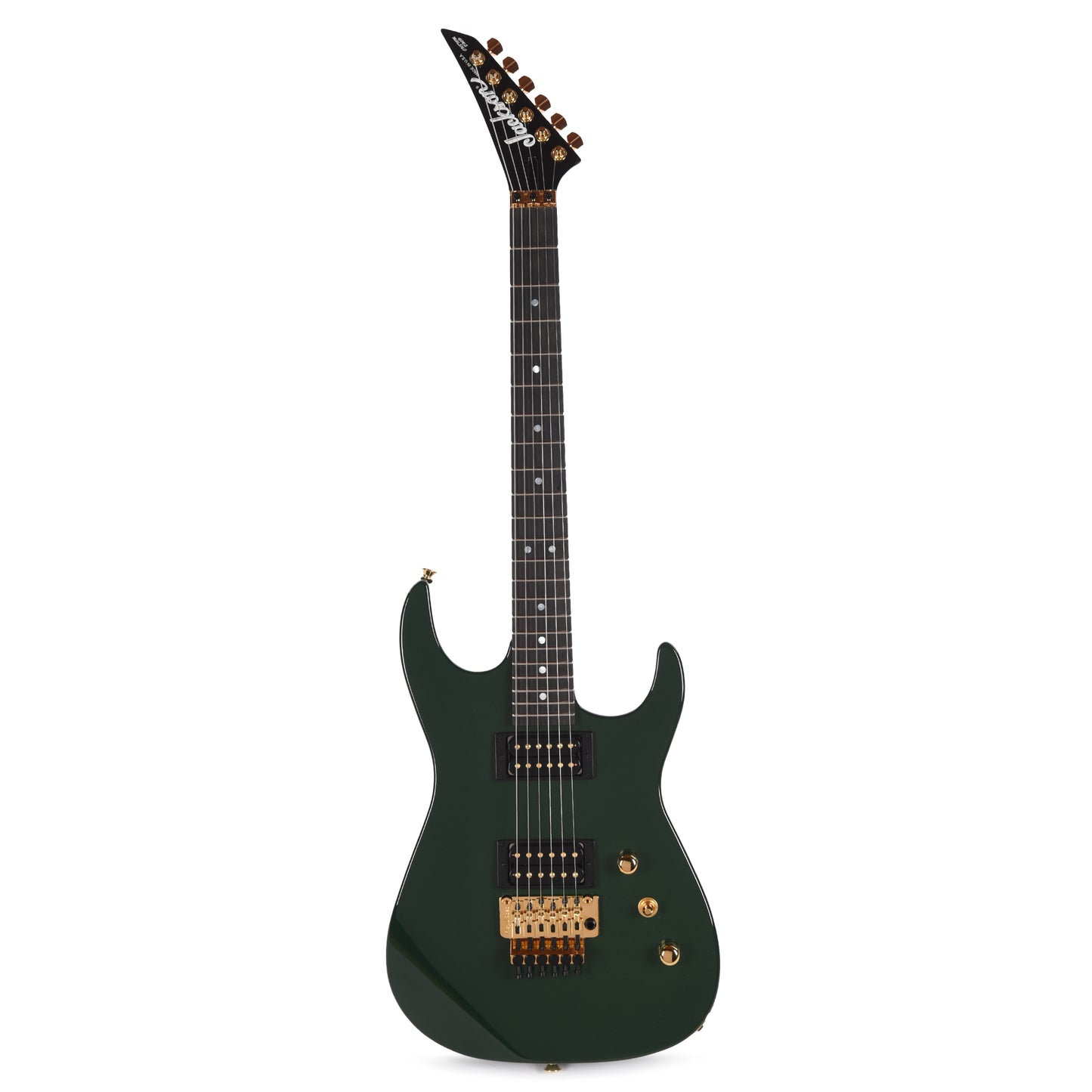 Jackson Custom Shop 1982 Dinky Nitro Pristine Irish Green w/Gold Hardware