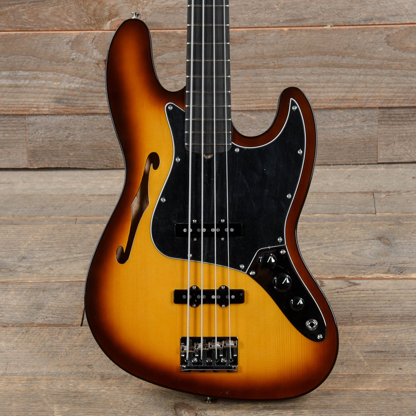 Fender Limited Edition Suona Jazz Bass Thinline Violin Burst