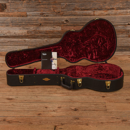 Taylor Custom Grand Auditorium Torrefied Sitka/Cocobolo Black Top ES2 w/Bloodwood Binding