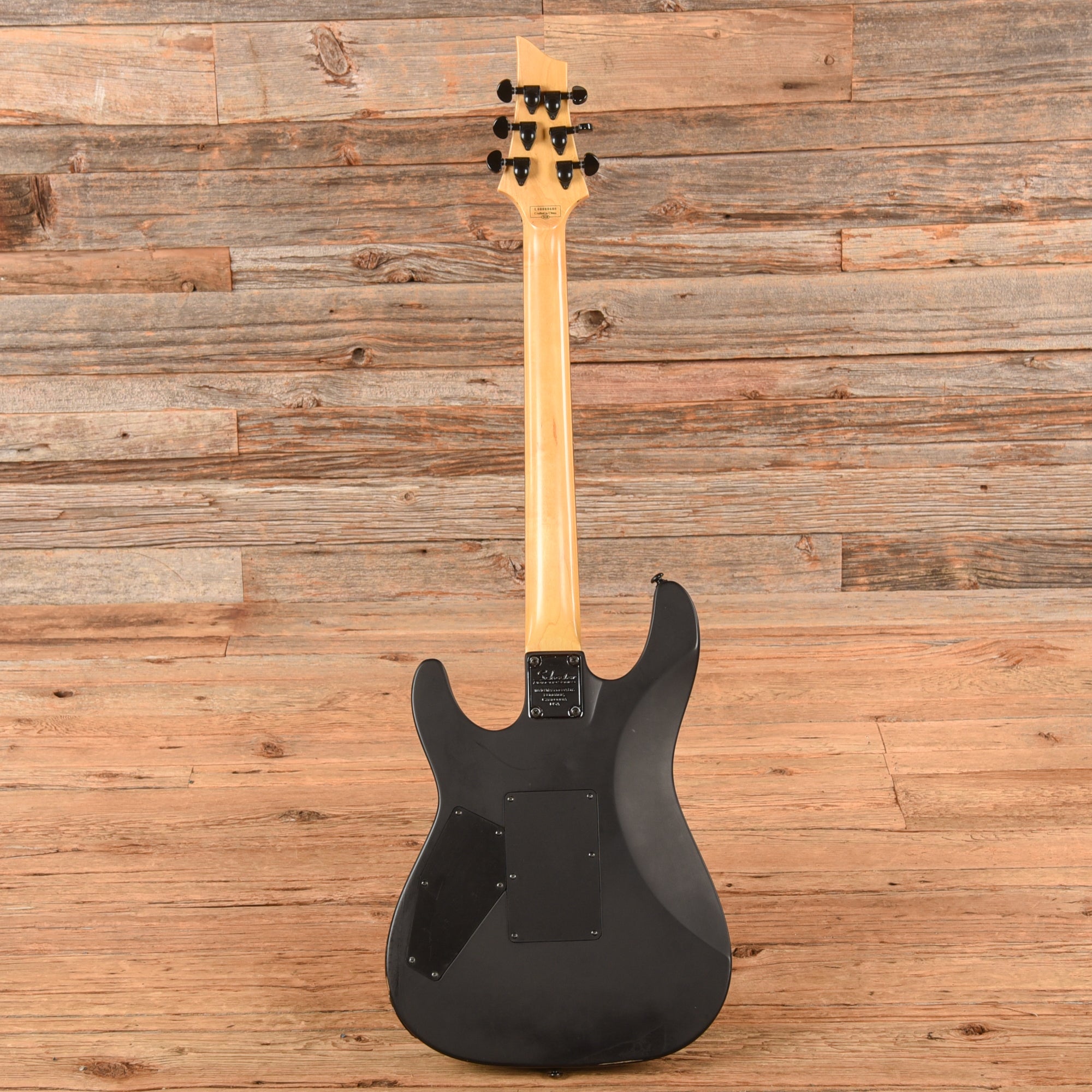 Schecter Damien-6 FR Satin Black 2008