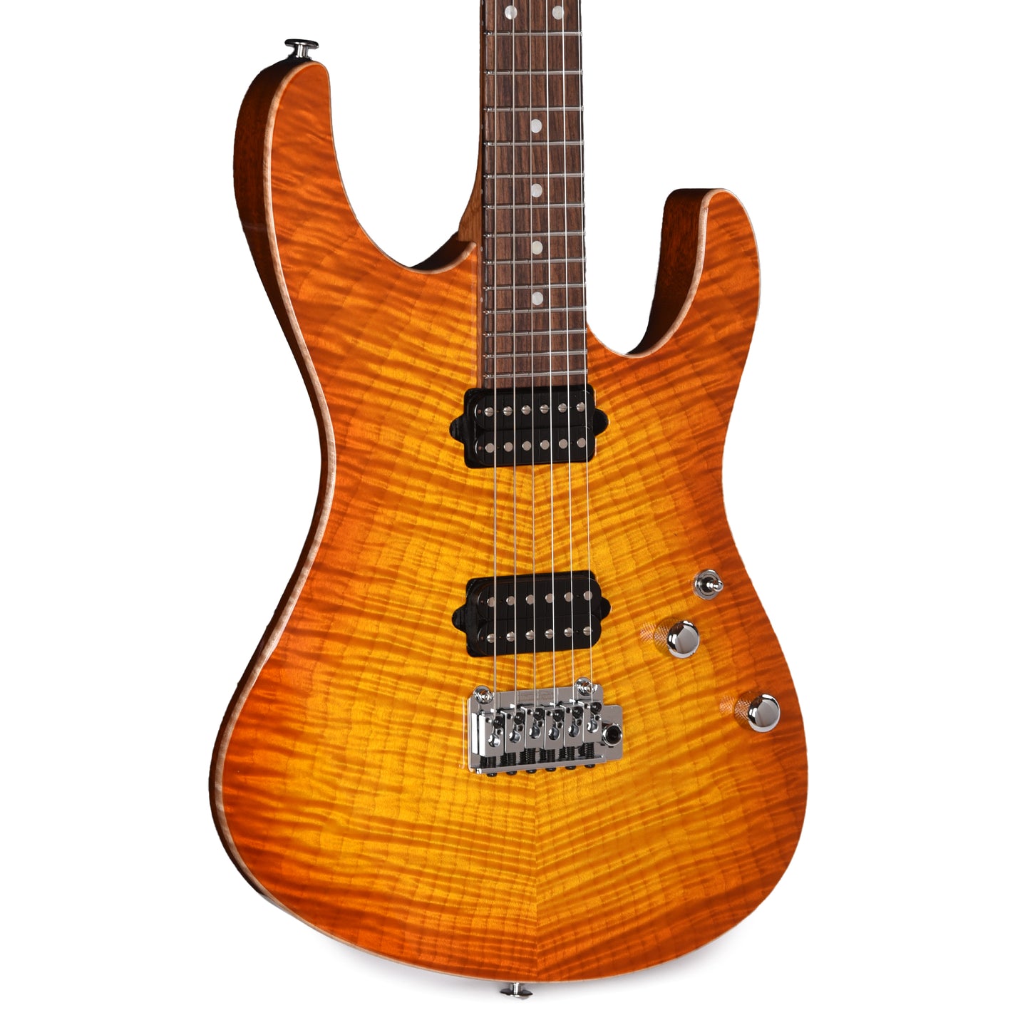 Suhr Custom Modern Suhr Burst w/CME-Selected Flame Maple Top