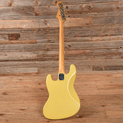 Fender Jazz Bass Olympic White Refin 1965