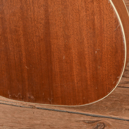 Harmony H-165 X-Brace Conversion Brown 1960s