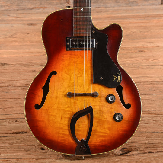 Guild M-65 3/4 Sunburst 1965