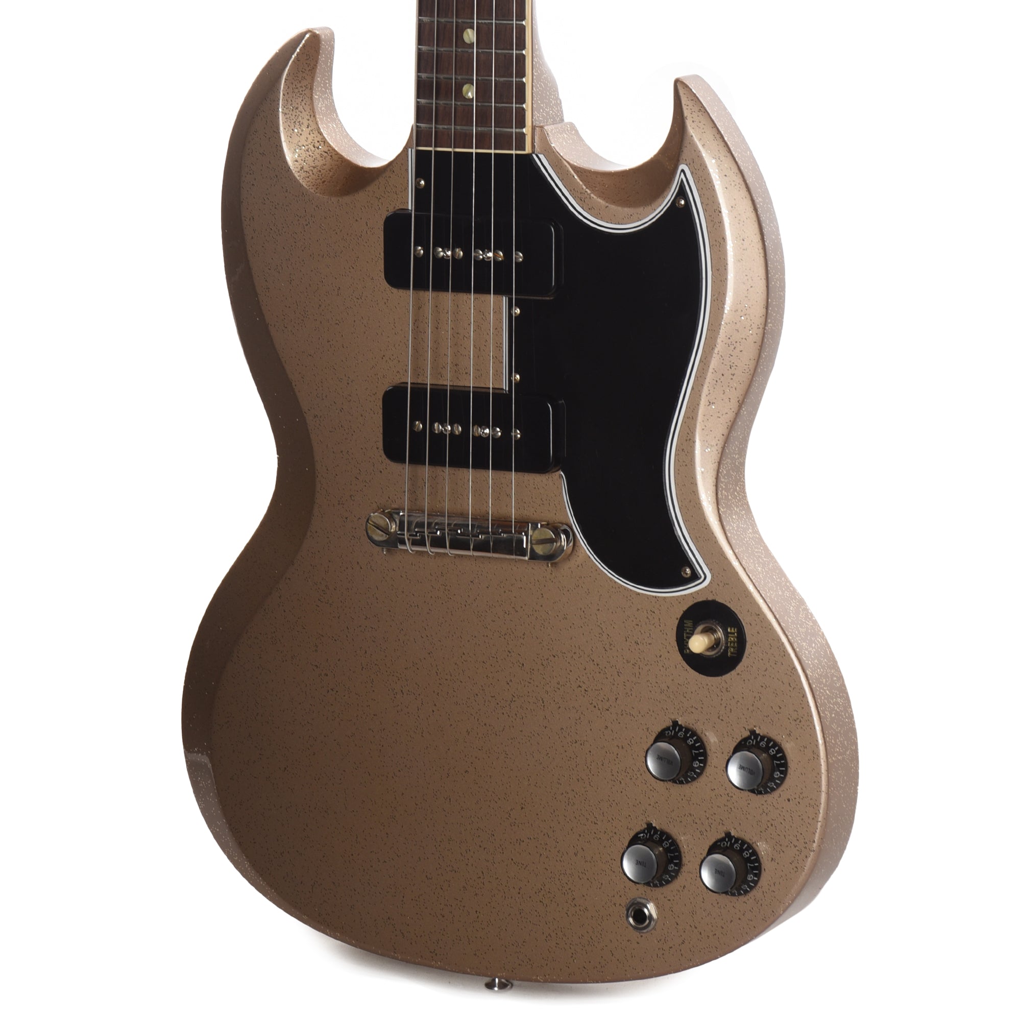 Gibson Custom Shop 1963 SG Special Reissue Antique Pewter Sparkle VOS