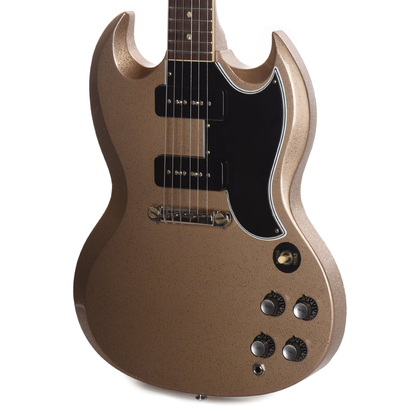 Gibson Custom Shop 1963 SG Special Reissue Antique Pewter Sparkle VOS