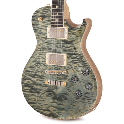 PRS Wood Library McCarty 594 Singlecut 10-Top Quilt Trampas Green w/Korina Body/Neck & Brazilian Rosewood Fingerboard