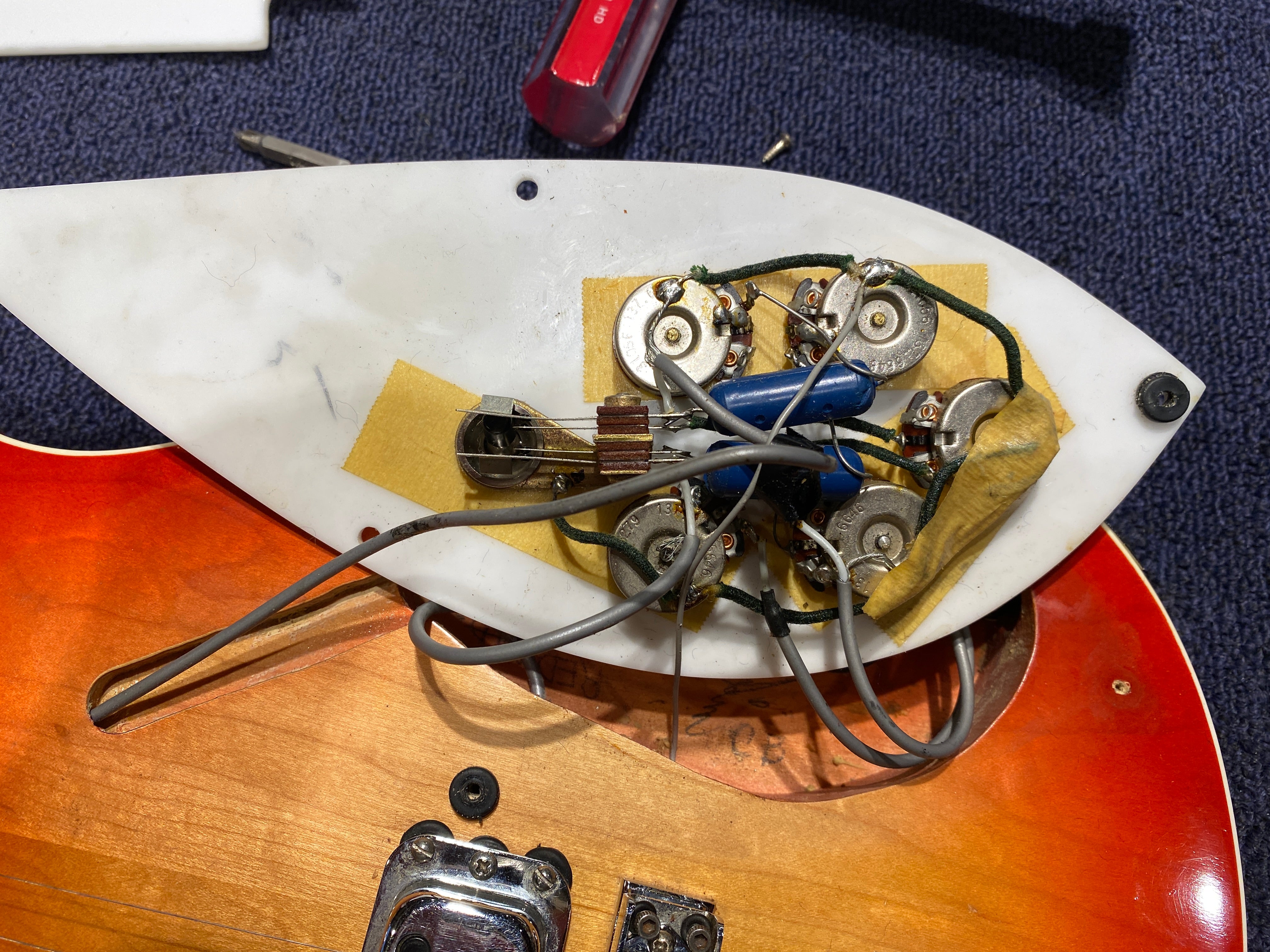 Rickenbacker 625 Fireglo 1967