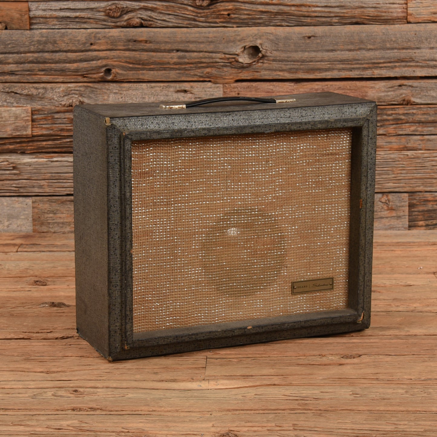 Silvertone 1481 1x8" Guitar Combo Amp w/ Radio Shack Speaker  1960s
