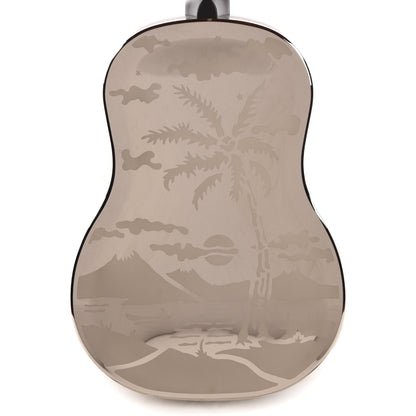 National Style O Single Cone Brass Bright Nickel 12-Fret