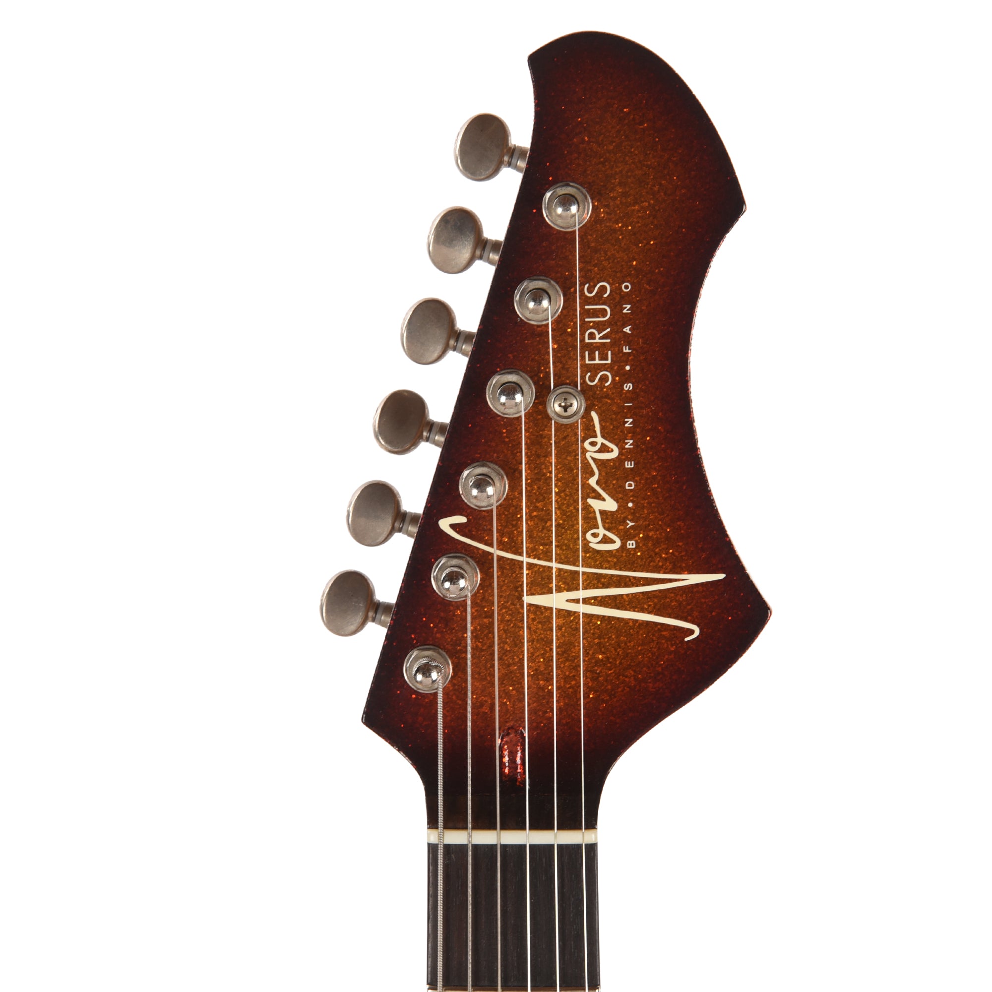 Novo Serus J Sienna Burst Sparkle Extra Light Distress w/Fralin P90s