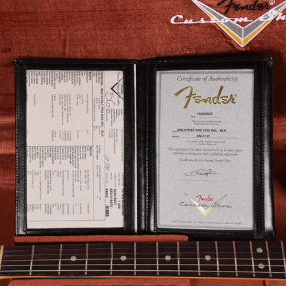 Fender Custom Shop 2025 Strat Pro Relic Black