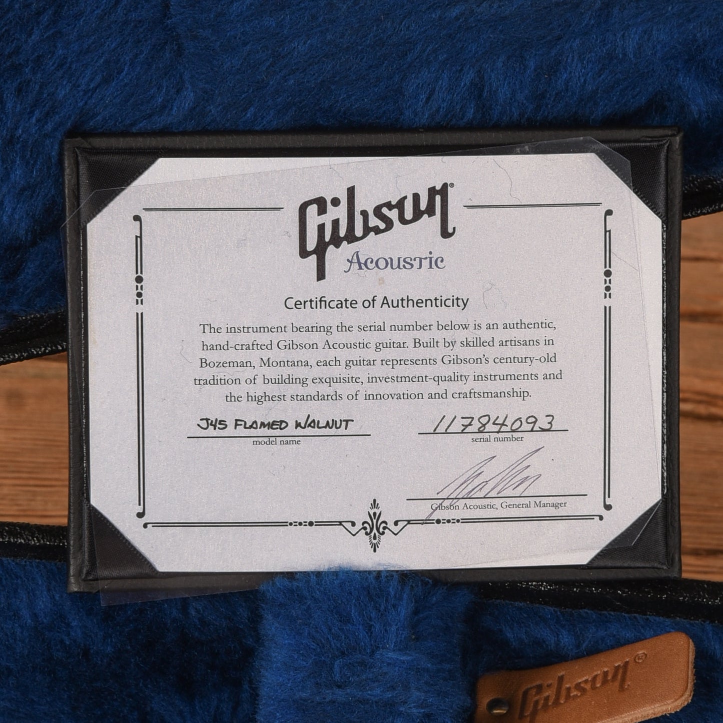 Gibson J-45 Flamed Walnut Sunburst 2014