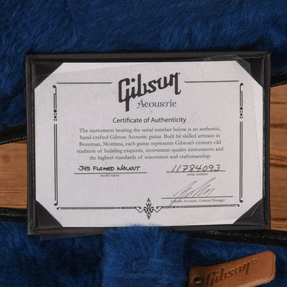 Gibson J-45 Flamed Walnut Sunburst 2014