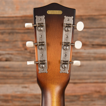 National Style O Single Cone Brass Bright Nickel 14-Fret