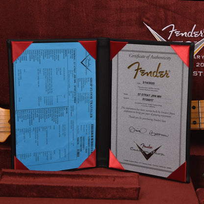 Fender Custom Shop 1957 Stratocaster "Chicago Special" Journeyman Relic Super Faded Wide Fade 2-Color Sunburst Master Built by David Brown