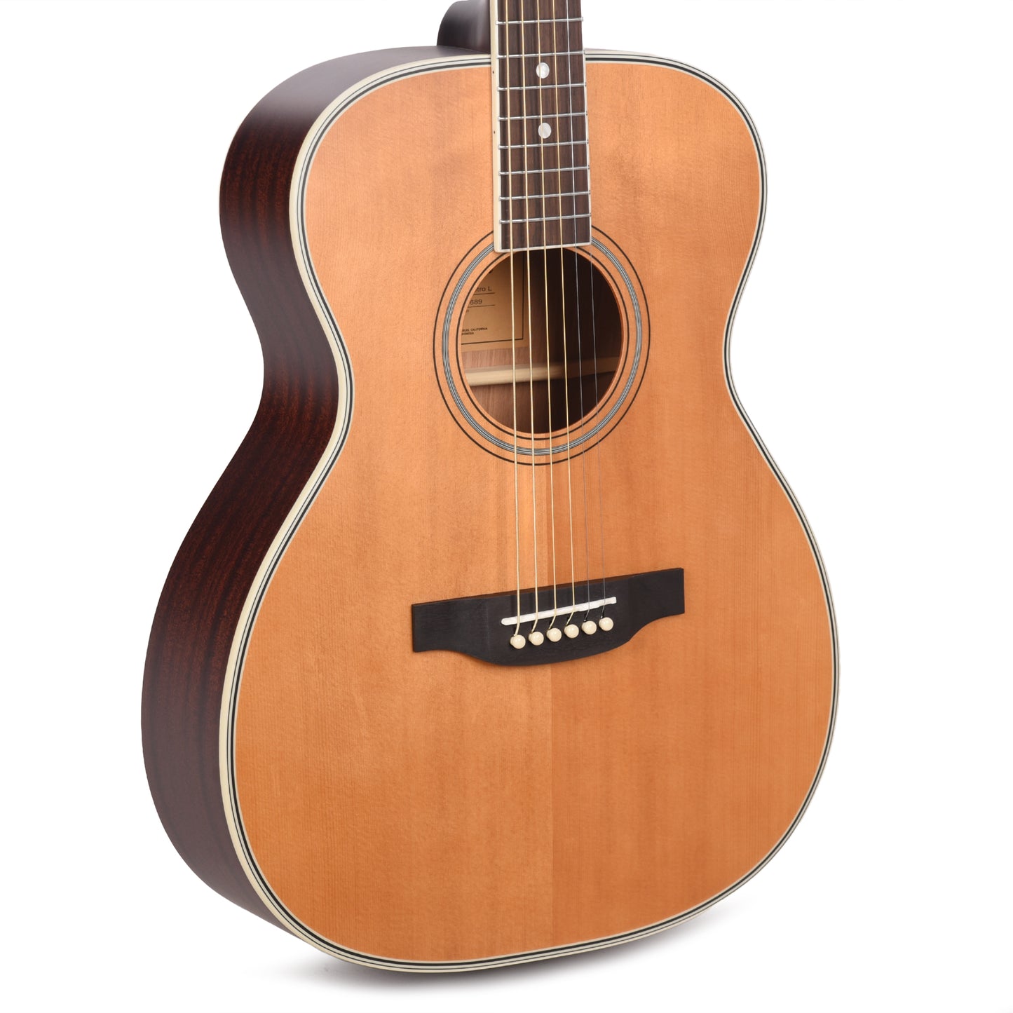 Orangewood Oliver Retro Live Grand Concert Acoustic Electric Guitar Aged Natural Satin