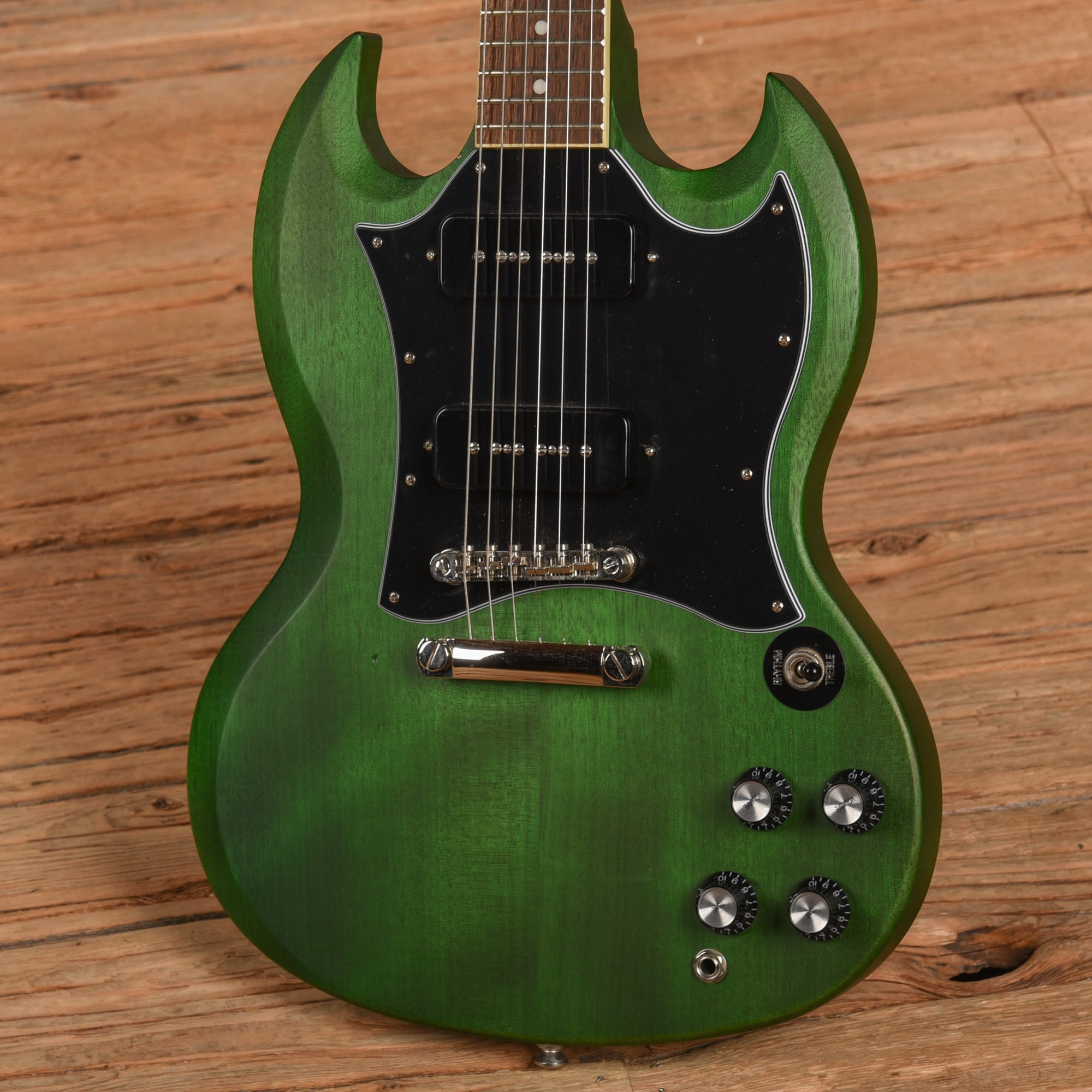 Epiphone SG Classic Worn P90 Green 2020